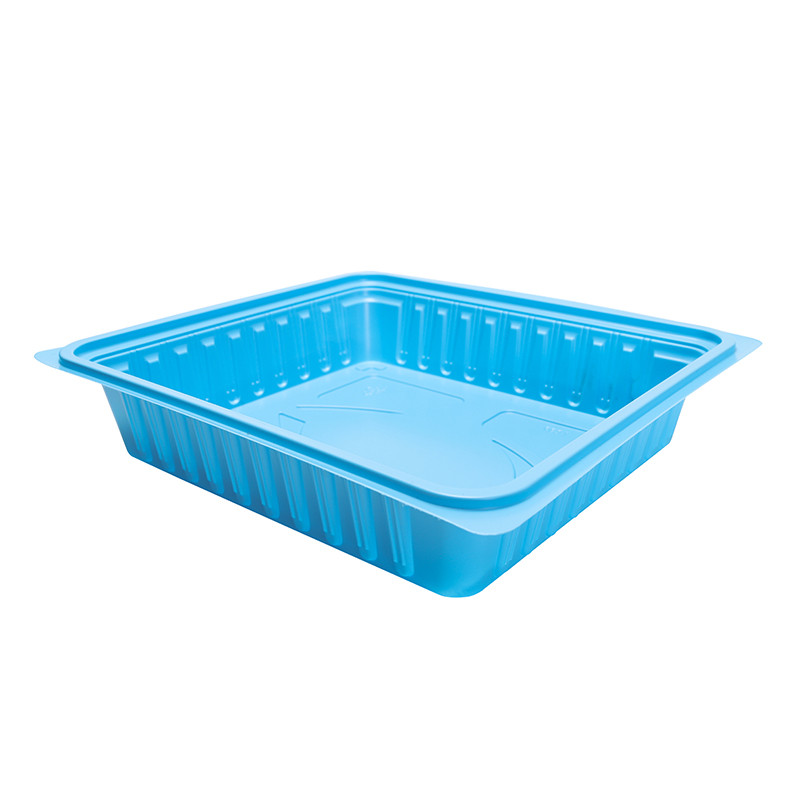 BOPS盖黑色方形一格快餐盒